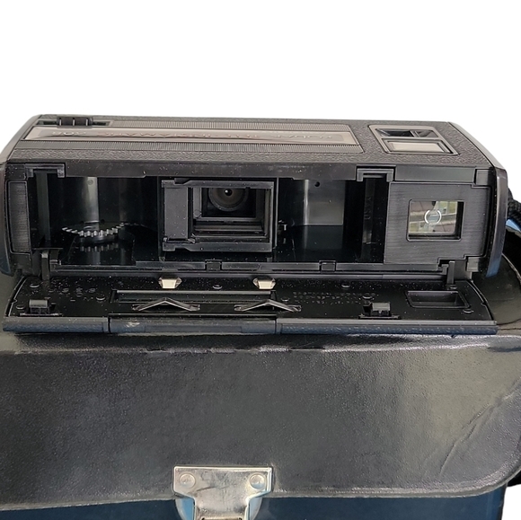 Vintage Kodak Tele Instamatic 608 camera 2 boxes of unopened film flash & case - Picture 7 of 11